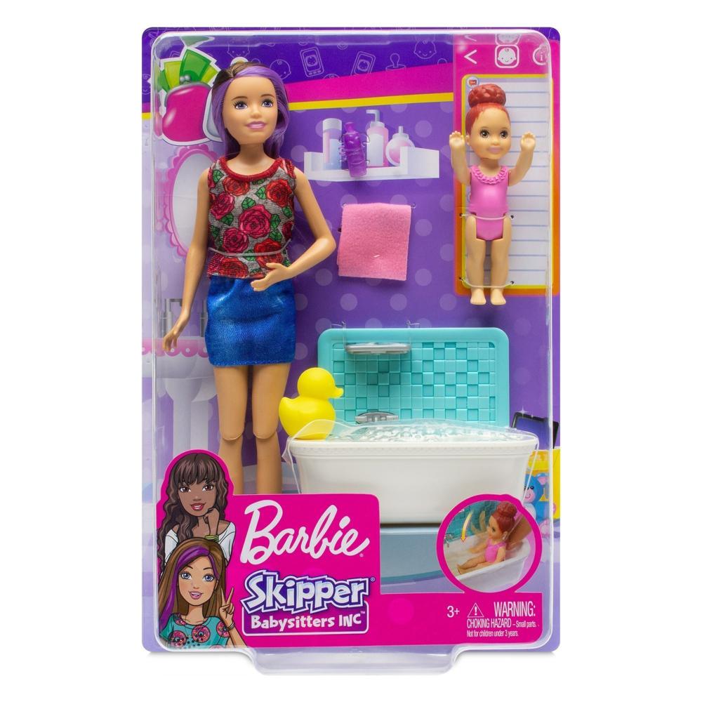 BARBIE SKIPPER - BABYSITTERS - ENSEMBLE DE JEU GARDIENNE ASST
