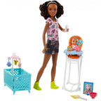 BARBIE SKIPPER - BABYSITTERS - ENSEMBLE DE JEU GARDIENNE ASST
