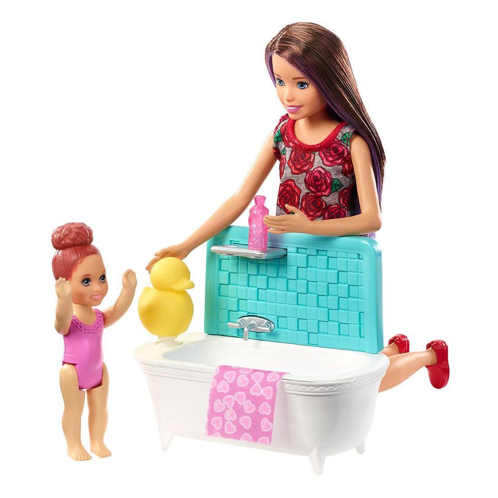 BARBIE SKIPPER - BABYSITTERS - ENSEMBLE DE JEU GARDIENNE ASST
