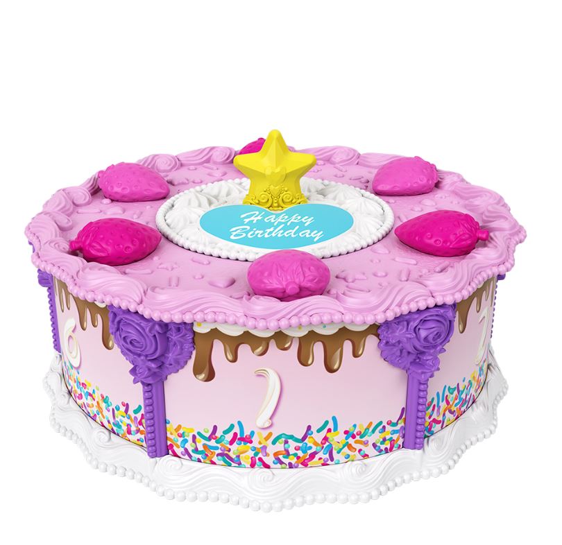 POLLY POCKET - GÂTEAU DE FÊTE À COMPTE À REBOURS
