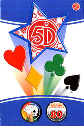 JEU DE CARTES 5D ENDOS ROUGE
