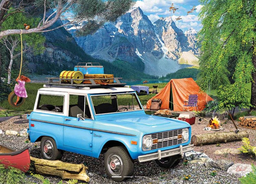 EUROGRAPHICS CASSE-TÊTE 1000 PIÈCES - FORD BRONCO #6000-5797