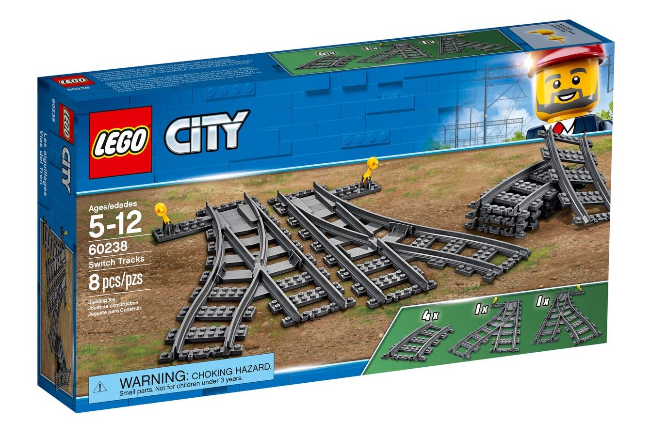 LEGO CITY TRAINS - SWITCH TRACKS #60238