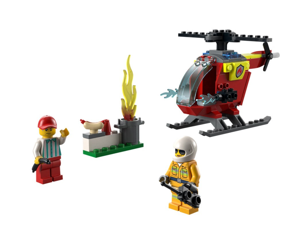 LEGO CITY FIRE - L'HÉLICOPTÈRE DE POMPIER #60318