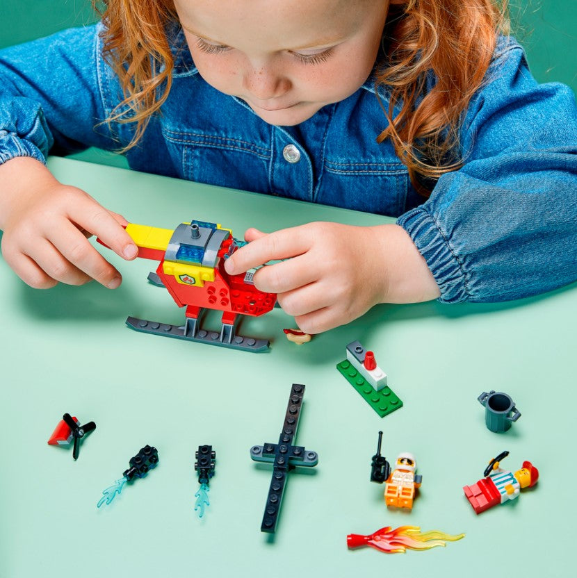 LEGO CITY FIRE - L'HÉLICOPTÈRE DE POMPIER #60318