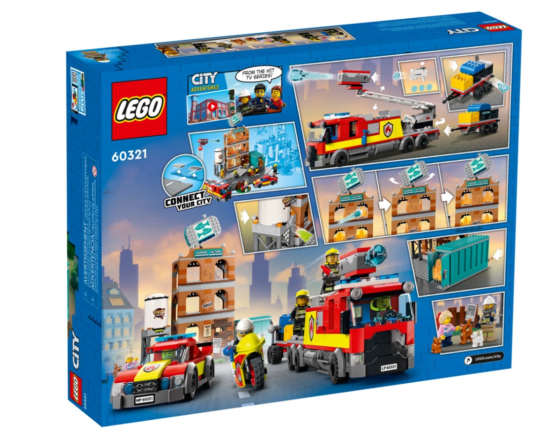 LEGO CITY FIRE - LA BRIGADE DES POMPIERS #60321