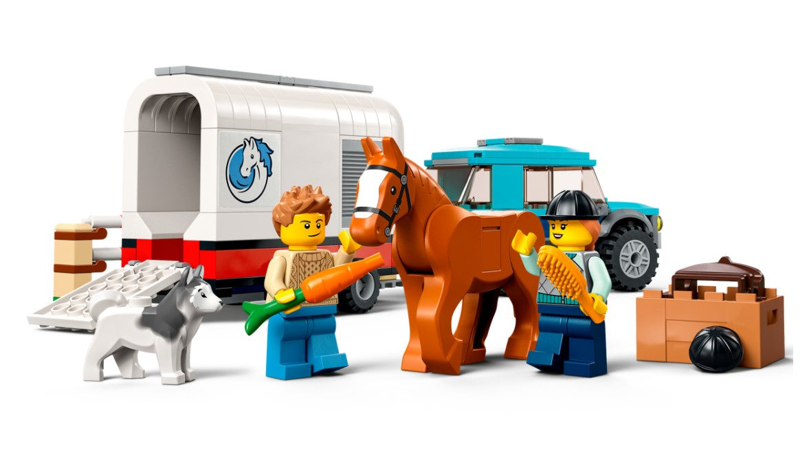 LEGO CITY - LA REMORQUE À CHEVAL #60327