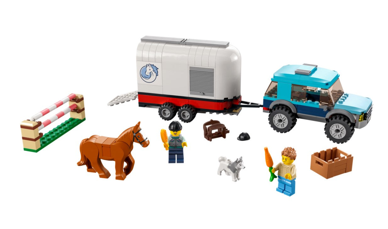 LEGO CITY - LA REMORQUE À CHEVAL #60327