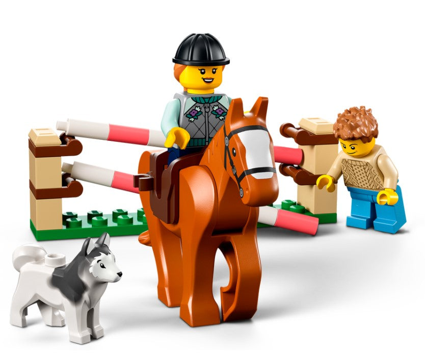 LEGO CITY - LA REMORQUE À CHEVAL #60327