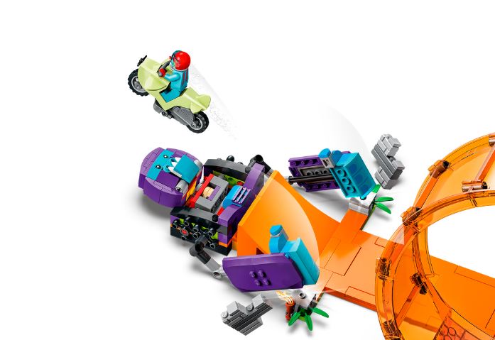LEGO CITY STUNTZ - LE LOOPING DU CHIMPANZÉ COGNEUR #60338