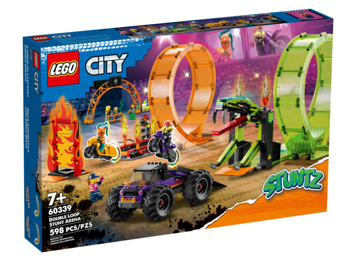 LEGO CITY STUNTZ - L'ARÈNE DE CASCADE AVEC DOUBLE LOOPING #60339