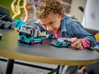 LEGO CITY - LA VOITURE DE COURSE ET LE CAMION PORTE-VOITURES #60406