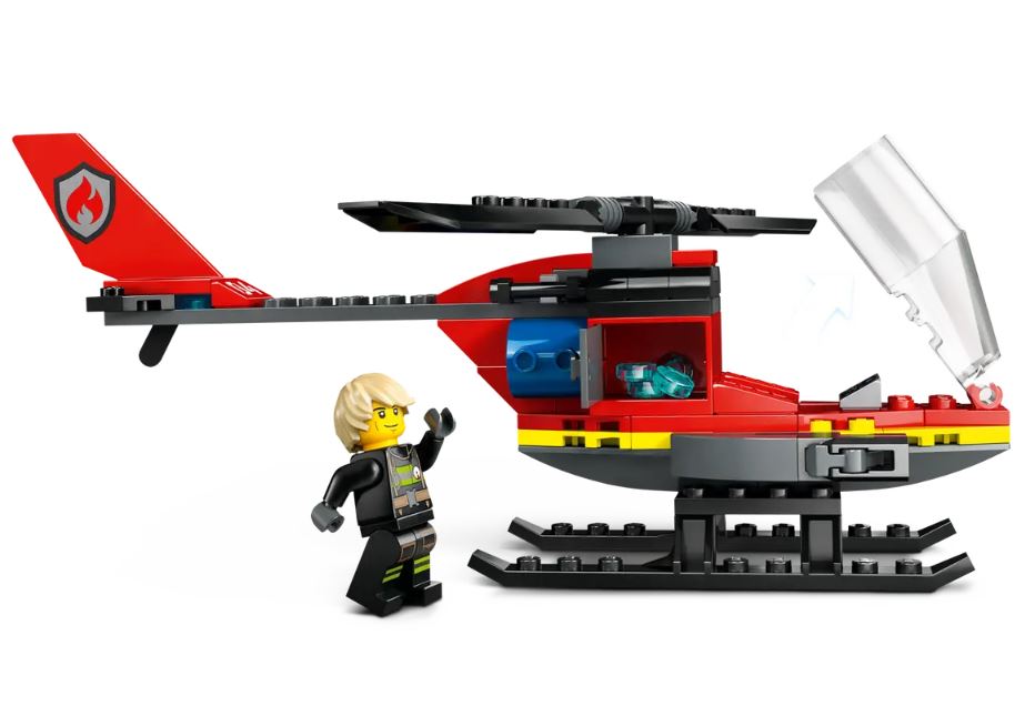 LEGO CITY - FIREFIGHTER RESCUE HELICOPTER #60411