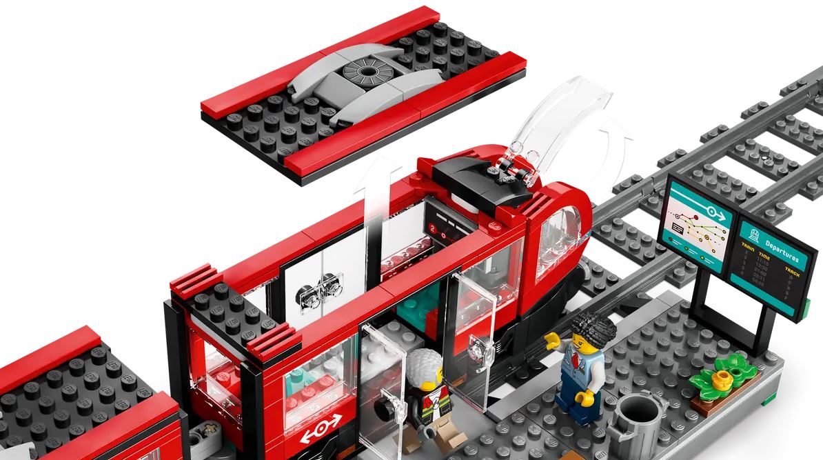 LEGO CITY - DOWNTOWN TRAM AND STATION #60423