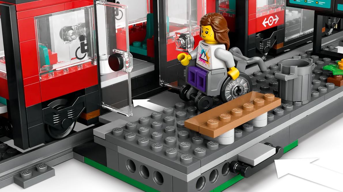 LEGO CITY - DOWNTOWN TRAM AND STATION #60423
