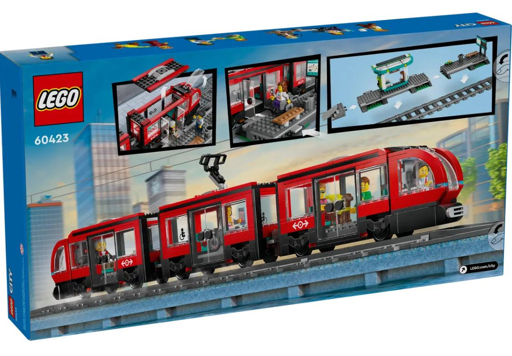 LEGO CITY - DOWNTOWN TRAM AND STATION #60423