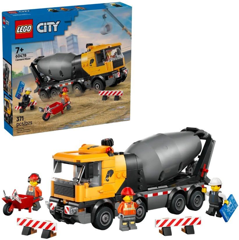 LEGO CITY - THE CEMENT MIXER #60478