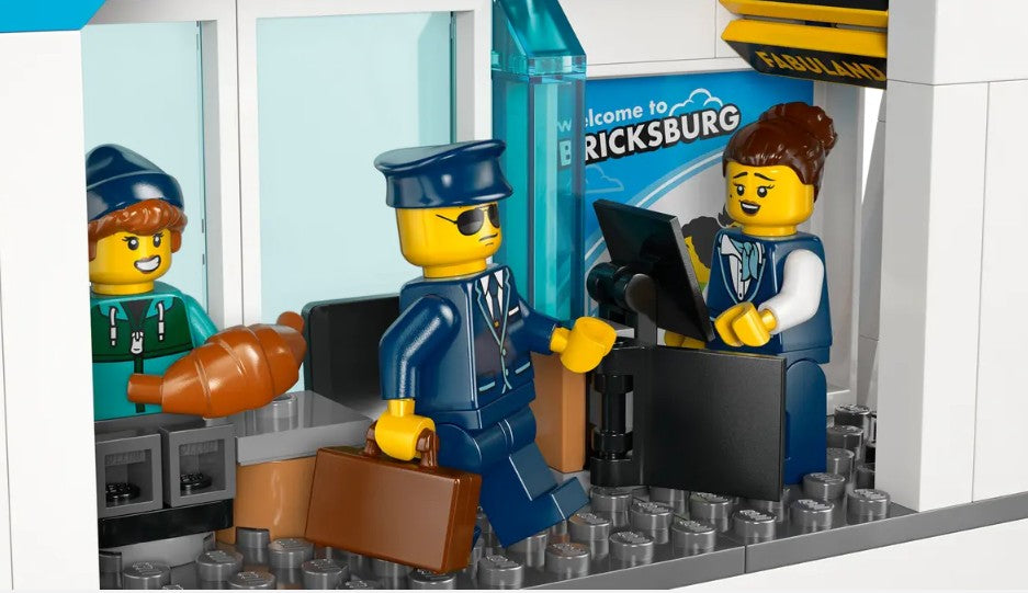 LEGO CITY - THE AIRPORT WITH AIRPLANE #60502