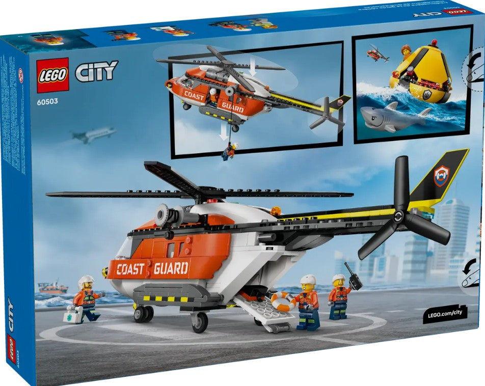 LEGO CITY - L'HÉLICOPTÈRE DE LA GARDE CÔTIÈRE #60503