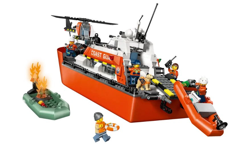 LEGO CITY - COAST GUARD PATROL BOAT AND HELICOPTER #60504