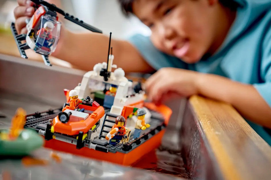 LEGO CITY - COAST GUARD PATROL BOAT AND HELICOPTER #60504