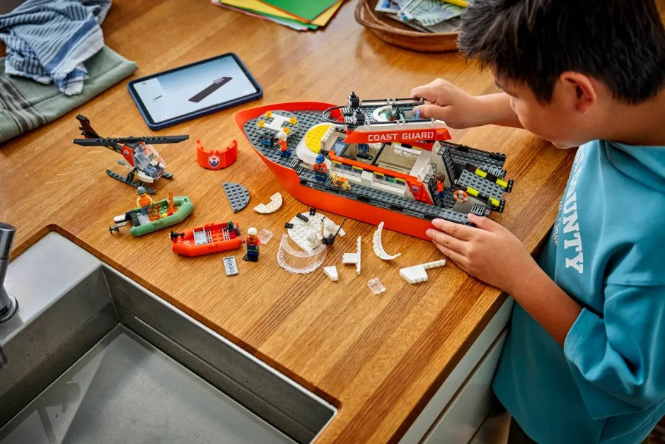 LEGO CITY - COAST GUARD PATROL BOAT AND HELICOPTER #60504