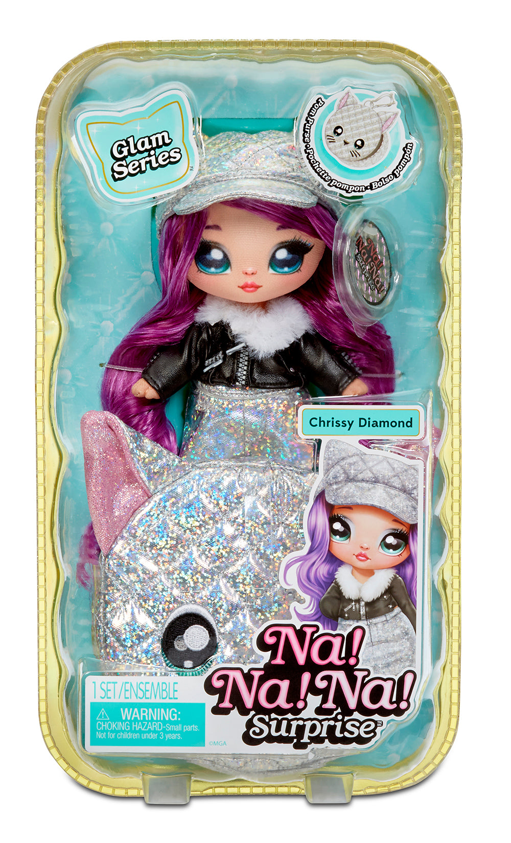 NA! NA! NA! SURPRISE 2-IN-1 POM GLAM SERIES 1 DOLL