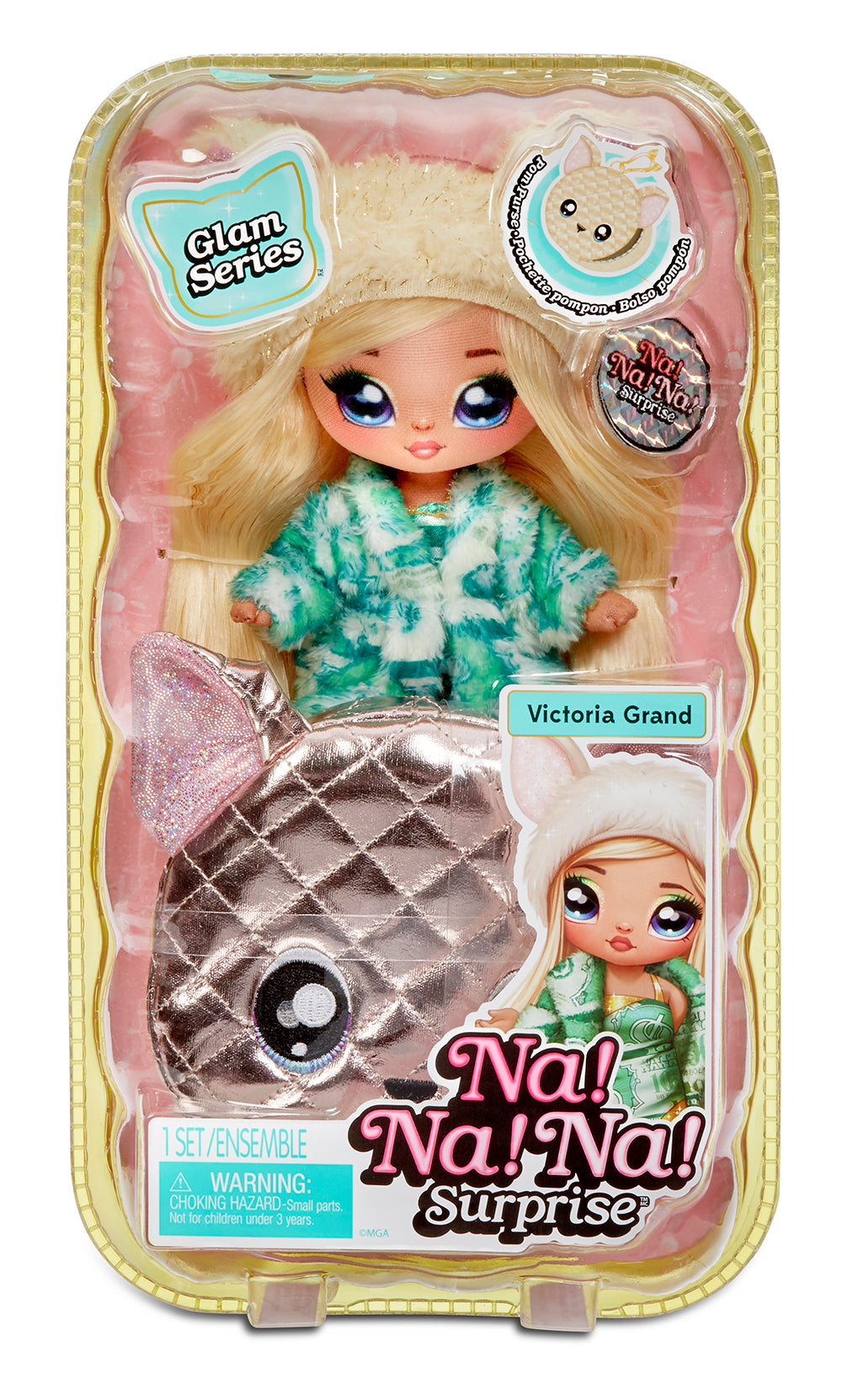 NA! NA! NA! SURPRISE 2-IN-1 POM GLAM SERIES 1 DOLL