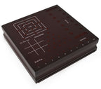 JEU BOÎTE DE BOIS - COFFRET DE 10 JEUX CLASSIQUE FAMILLE