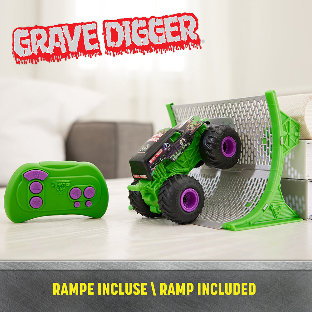 MONSTER JAM - 1:64 RC MONSTER TRUCK GRAVE