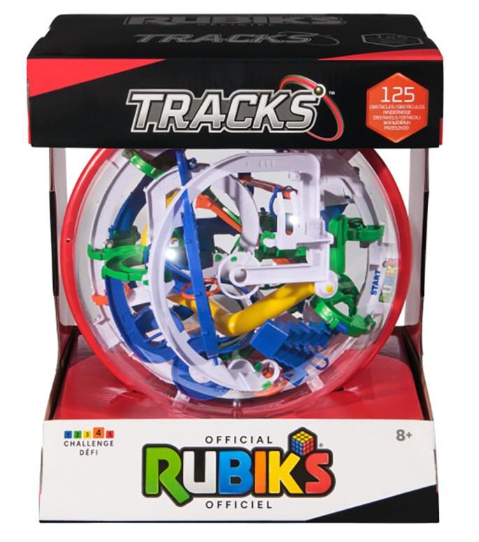 RUBIK'S TRACKS 125 3D GRAVITATIONAL LABYRINTH (PERPLEXUS) (MULTILINGUAL)