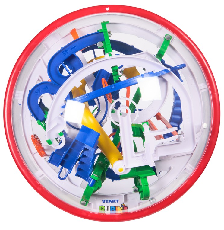 RUBIK'S TRACKS 125 3D GRAVITATIONAL LABYRINTH (PERPLEXUS) (MULTILINGUAL)