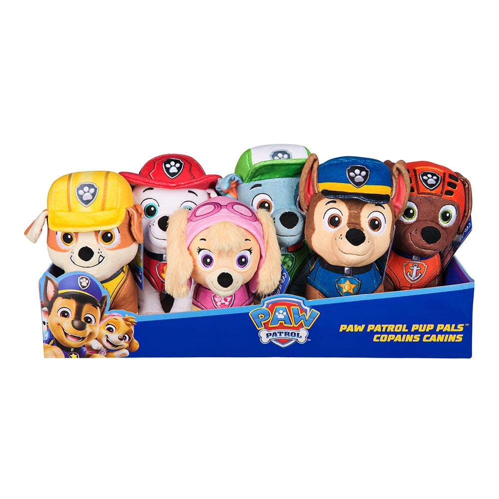 PLUSH - PAW PATROL BASIC 17 CM (7.5") ASST