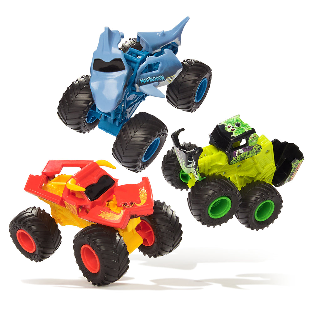 MONSTER JAM - 1:64 SMASH & BASH TRUCK ASST