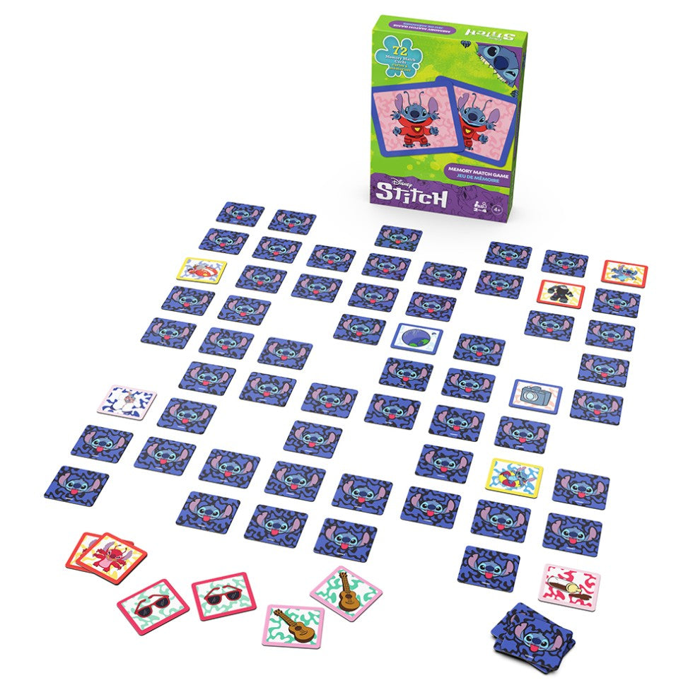 JEU DE MÉMOIRE - STITCH