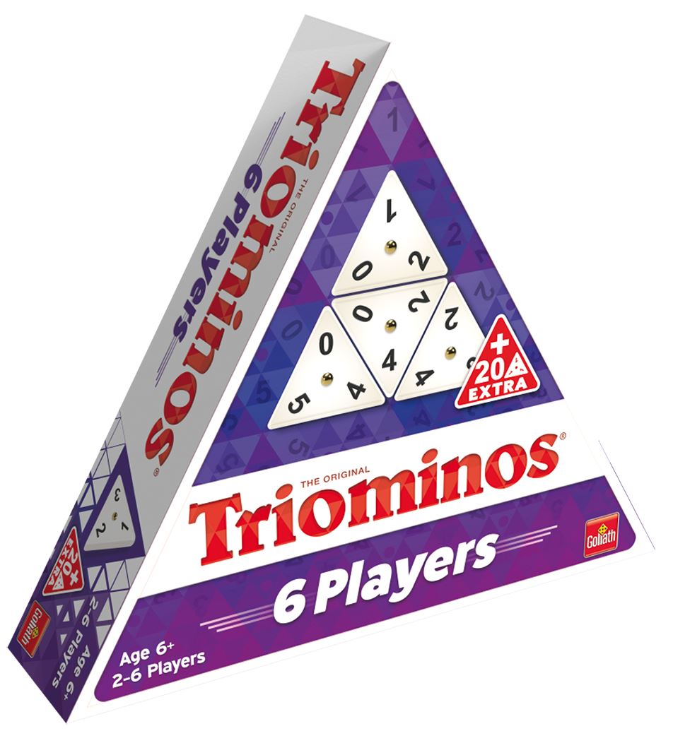 JEU TRIOMINOS - CLASSIQUE (6 JOUEURS) - Version multilingue