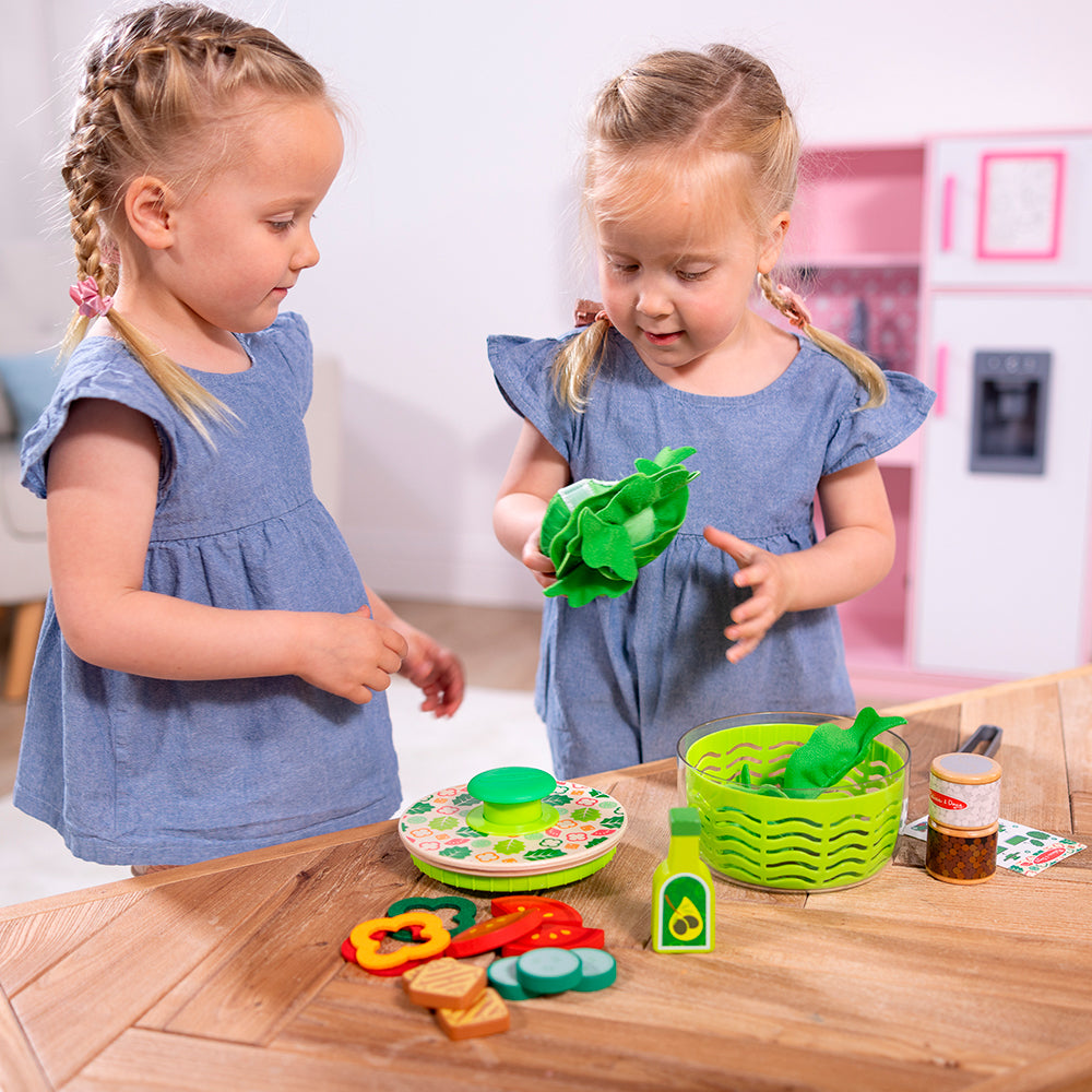 MELISSA AND DOUG - SALAD SPINNER PLAY SET