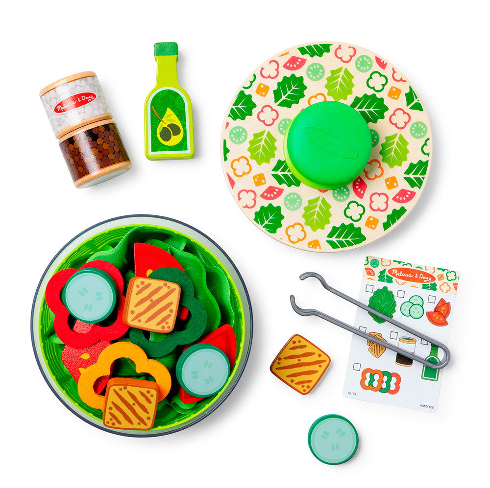 MELISSA AND DOUG - SALAD SPINNER PLAY SET
