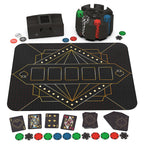 JEU CLASSIQUE COFFRET DE POKER TOUT-EN-UN - Version multilingue