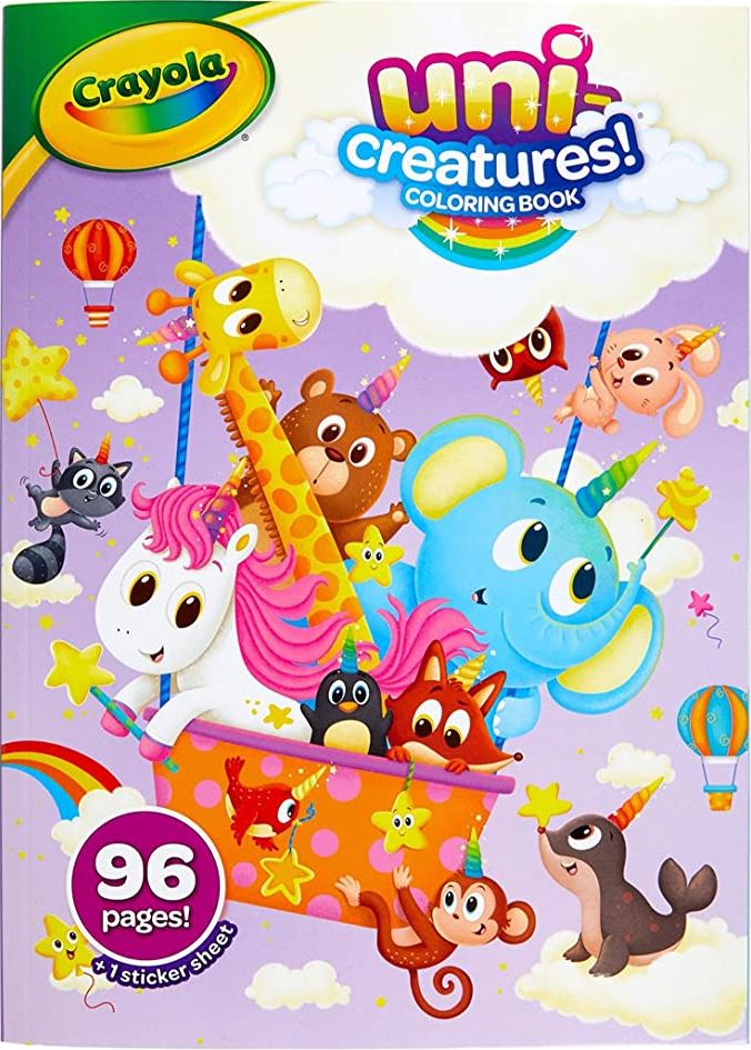CRAYOLA - CAHIER À COLORIER 96 PAGES - ASSORTIS