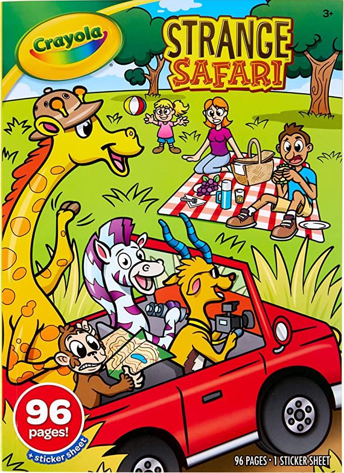 CRAYOLA - CAHIER À COLORIER 96 PAGES - ASSORTIS