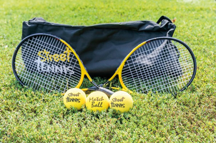 STREET TENNIS - ENSEMBLE DE JEU AVEC SAC DE TRANSPORT