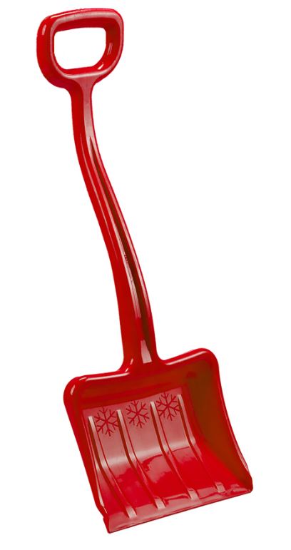 PELLE À NEIGE ERGONOMIQUE - ROUGE