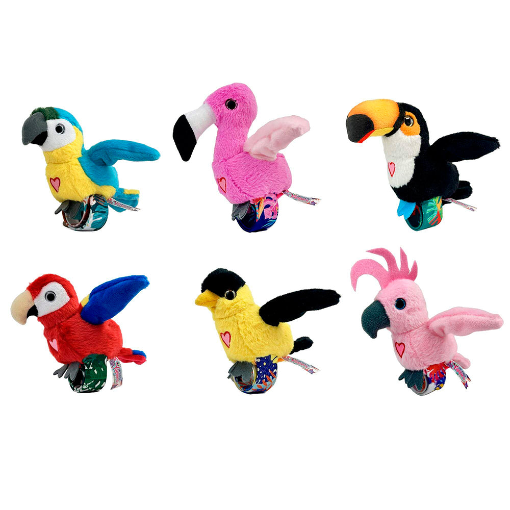 HAPPY YAPPERS - HUGGABLE INTERACTIVE PLUSH (SNAP BRACELET) ASST