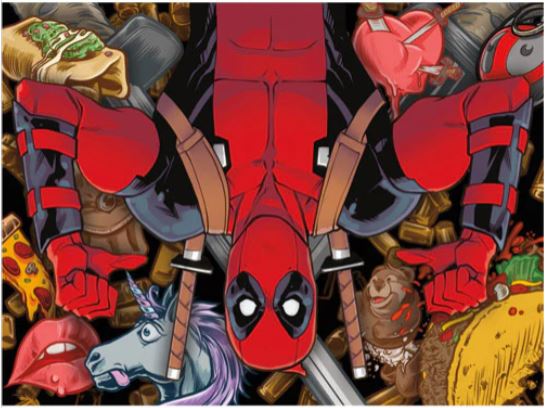 AQUARIUS CASSE-TÊTE 500 PIÈCES - DEADPOOL MARVEL #62387