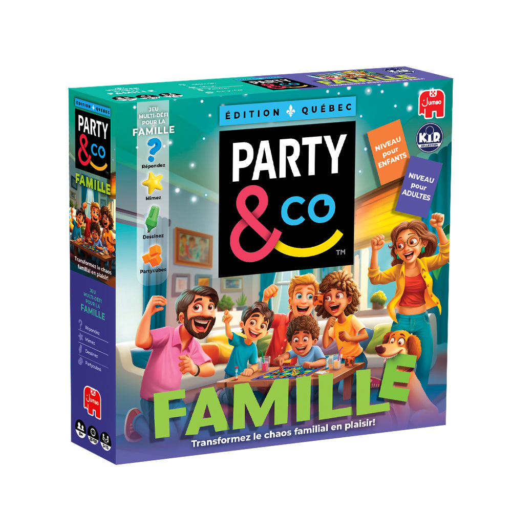 JEU PARTY & CO FAMILLE - ÉDITION QUÉBEC - Version française