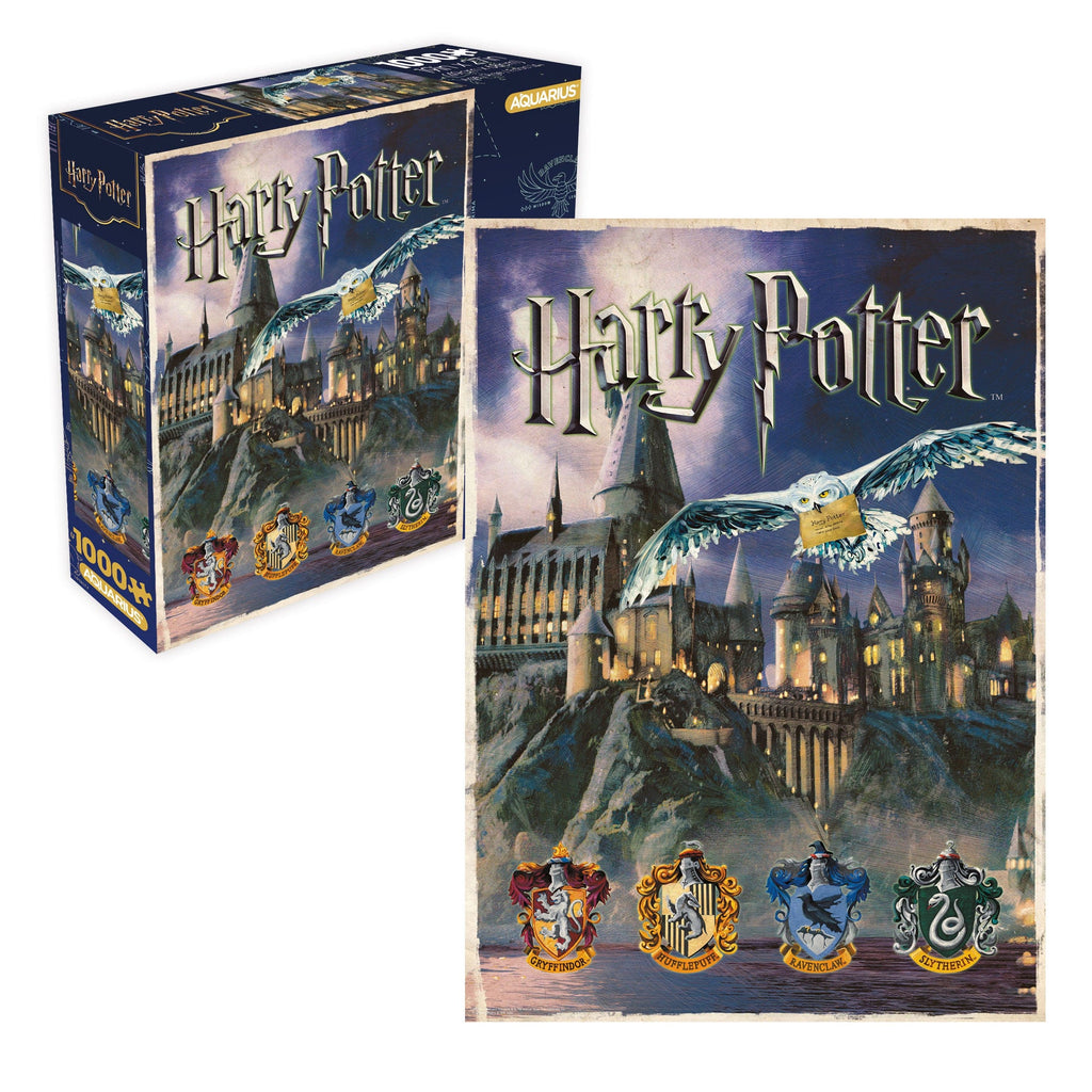 AQUARIUS CASSE-TÊTE 1000 PIÈCES - HARRY POTTER POUDLARD #65623