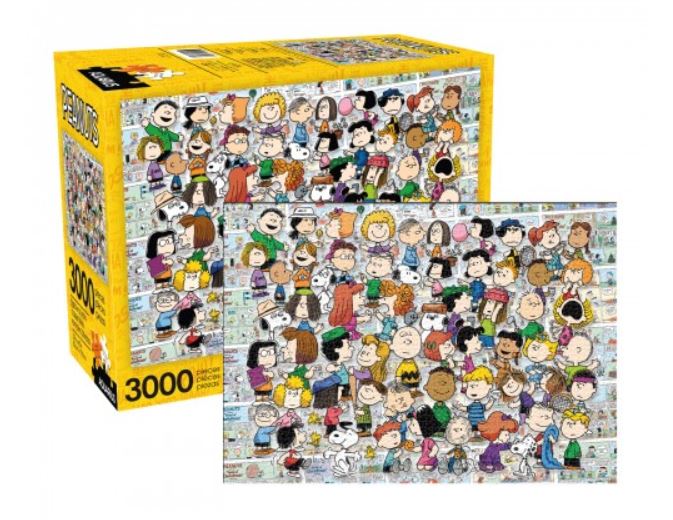 AQUARIUS CASSE-TÊTE 3000 PIÈCES - PERSONNAGES DE CHARLIE BROWN