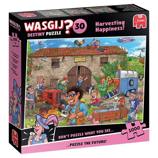 WASGIJ DESTINY NO 30 ROSE CASSE-TÊTE 1000 PIÈCES - LES MOISSONS DU BONHEUR! #70-00514