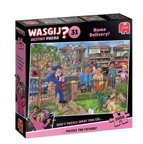 WASGIJ DESTINY NO 31 ROSE CASSE-TÊTE 1000 PIÈCES - LIVRAISON À DOMICILE! #70-00805